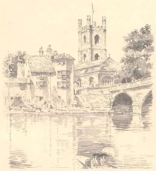 Framed Print : Sketches along the Thames Framed Print : Sketches along the Thames
