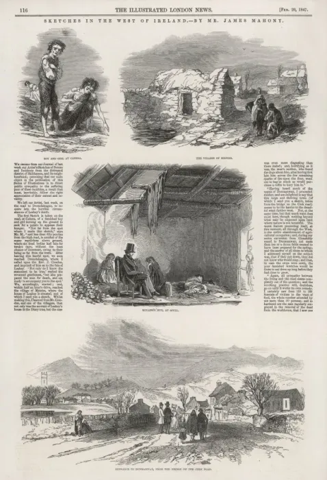 Framed Print : Sketches in the west of Ireland Framed Print : Sketches in the west of Ireland
