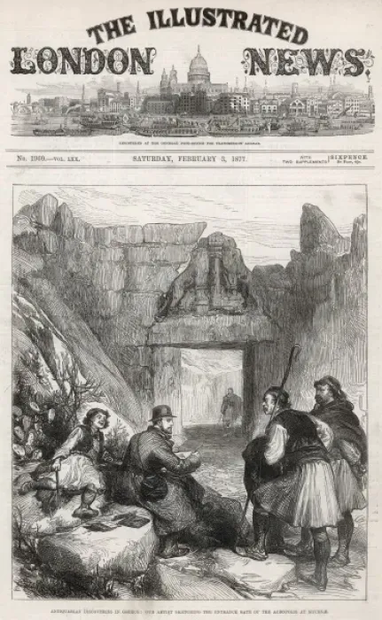 Framed Print : Sketching the Lion Gate Framed Print : Sketching the Lion Gate