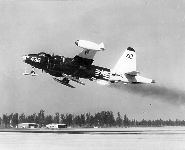 Ski-equipped Lockheed P2V-7 Neptune