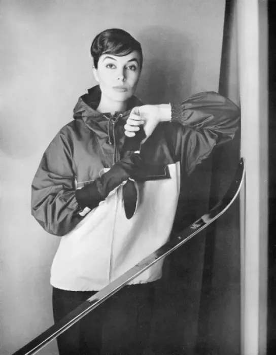 Framed Print : Ski fashion 1956 Framed Print : Ski fashion 1956