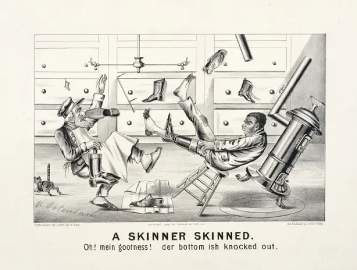Framed Print : A skinner skinned Framed Print : A skinner skinned