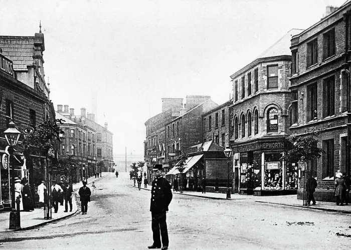 Framed Print : Skipton Swadford Street early 1900s Framed Print : Skipton Swadford Street early 1900s