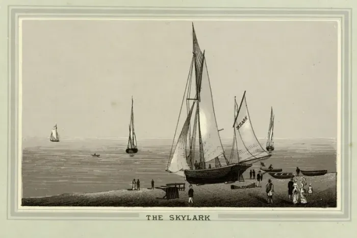 Framed Print : The Skylark, Brighton, Sussex Framed Print : The Skylark, Brighton, Sussex