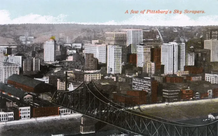 Framed Print : The Skyscrapers of Pittsburgh, Pennsylvania, USA Framed Print : The Skyscrapers of Pittsburgh, Pennsylvania, USA