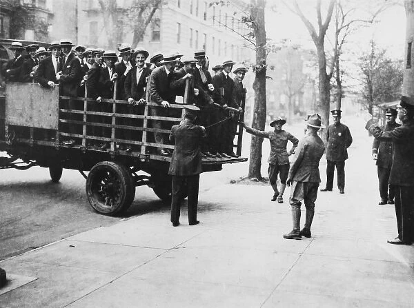 Slacker raids, New York, 1918