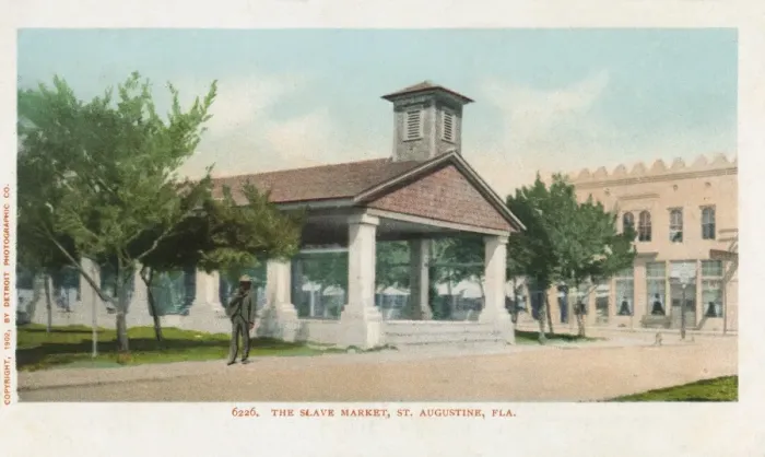 Framed Print : The Slave Market, St. Augustine, Florida, USA