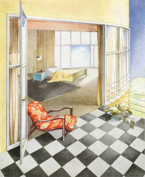 Framed Print : Sleeping Balcony Framed Print : Sleeping Balcony