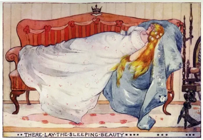 Framed Print : From The Sleeping Beauty by Katharine Cameron Framed Print : From The Sleeping Beauty by Katharine Cameron