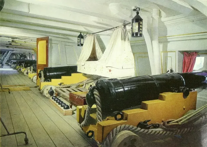 Framed Print : The sleeping cabin of Lord Nelson Framed Print : The sleeping cabin of Lord Nelson