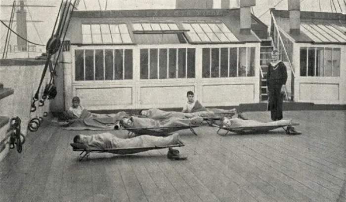Framed Print : Sleeping Cots, Training Ship Wellesley, North Shields Framed Print : Sleeping Cots, Training Ship Wellesley, North Shields