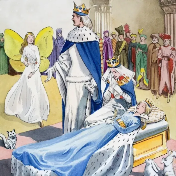Framed Print : The sleeping court Framed Print : The sleeping court