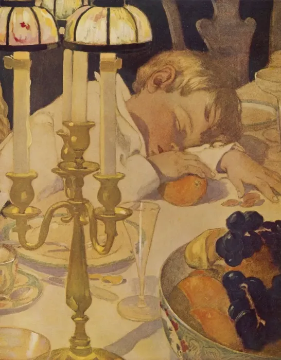 Framed Print : Sleeping at the Table Framed Print : Sleeping at the Table
