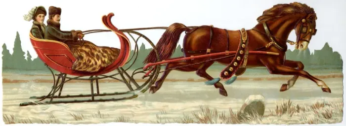 Framed Print : Sleigh Ride Framed Print : Sleigh Ride