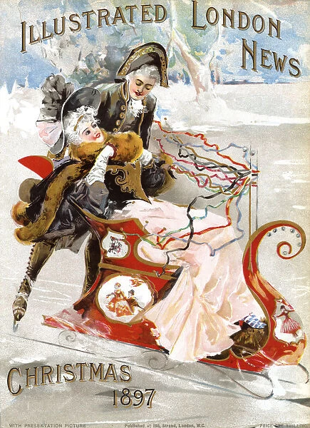 Sleigh-ride on ice, 1897