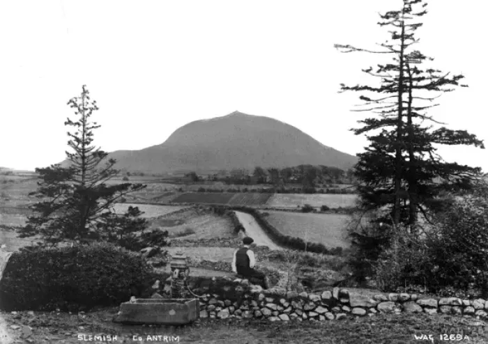 Framed Print : Slemish where St. Patrick Herded Swine, A. D. 403