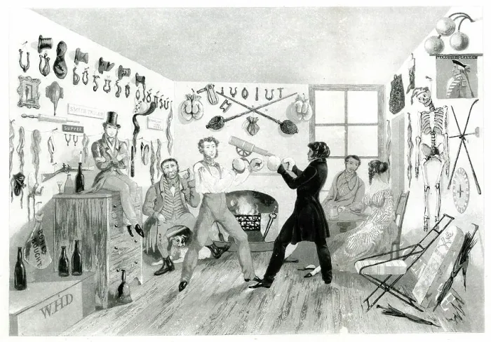 Framed Print : Slender Billy's Boxing Studio Framed Print : Slender Billy's Boxing Studio
