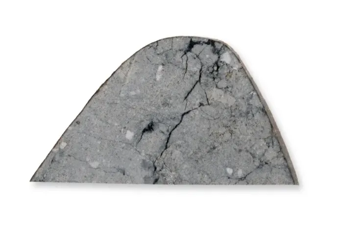 Framed Print : Slice of the lunar meteorite Northwest Africa 482 Framed Print : Slice of the lunar meteorite Northwest Africa 482
