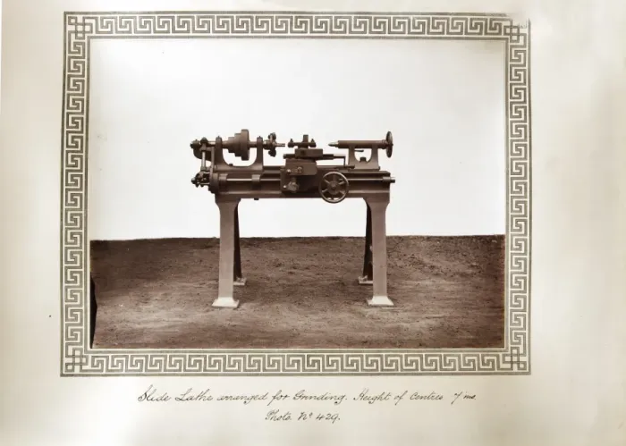 Framed Print : Slide lathe Framed Print : Slide lathe