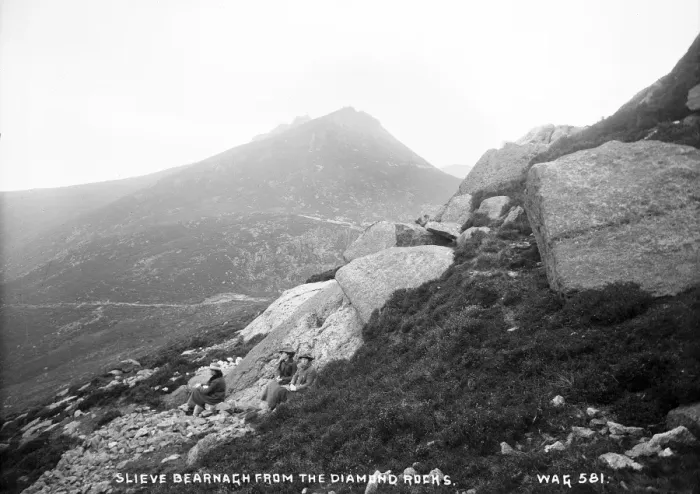 Framed Print : Slieve Bearnagh from the Diamond Rocks Framed Print : Slieve Bearnagh from the Diamond Rocks
