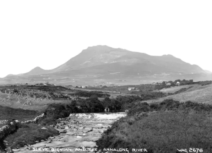 Framed Print : Slieve Bignian and the Annalong River Framed Print : Slieve Bignian and the Annalong River