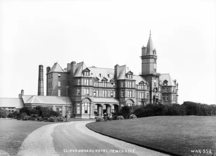 Framed Print : Slieve Donard Hotel, Newcastle Framed Print : Slieve Donard Hotel, Newcastle