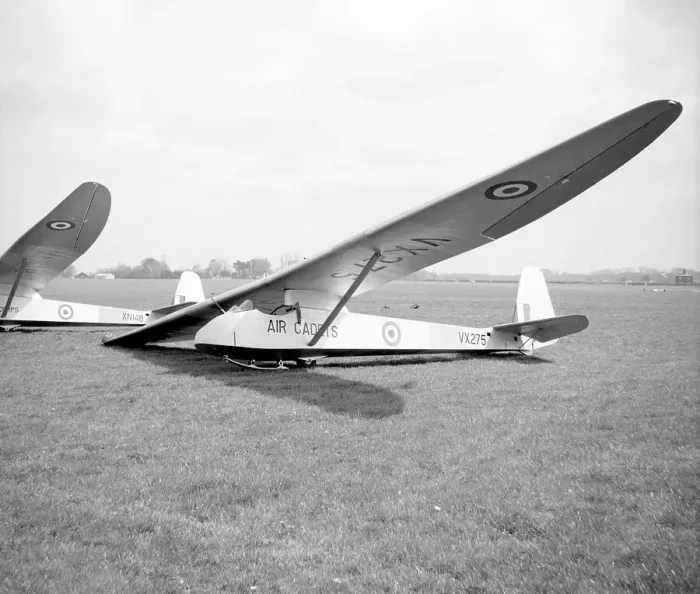 Framed Print : Slingsby T.21b Sedbergh TX.1 VX275 Venture Framed Print : Slingsby T.21b Sedbergh TX.1 VX275 Venture