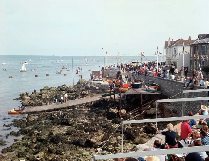 Framed Print : The slipway, Seaview, Isle of Wight Framed Print : The slipway, Seaview, Isle of Wight