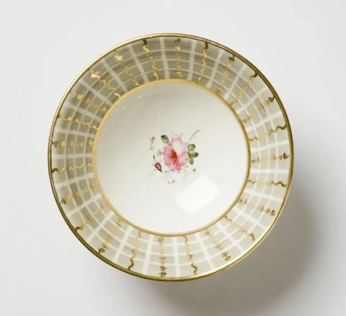 Framed Print : Slop bowl. Glazed porcelain slop bowl from a tea service Framed Print : Slop bowl. Glazed porcelain slop bowl from a tea service