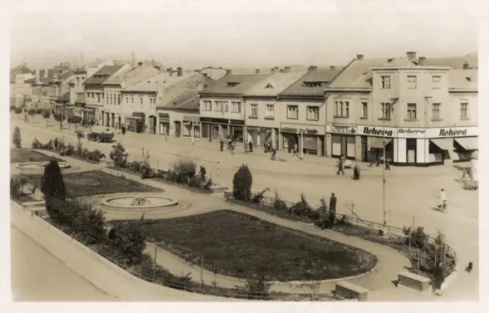 Framed Print : Slovakia - Zvolen - street scene Framed Print : Slovakia - Zvolen - street scene