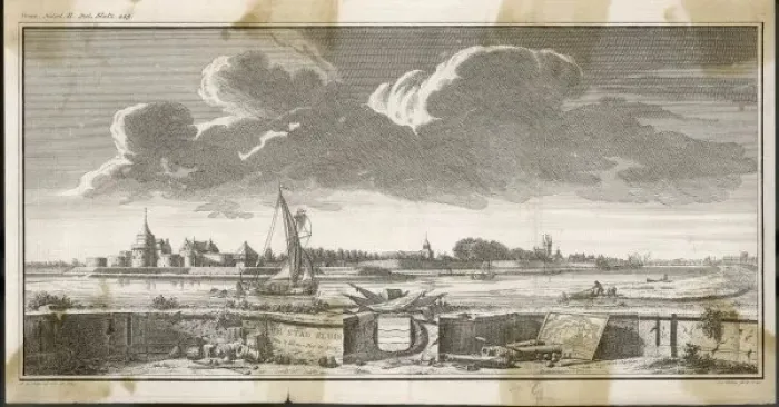 Framed Print : Sluys / Sluis 1739 Framed Print : Sluys / Sluis 1739