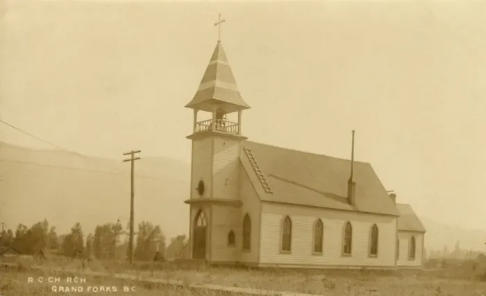 Framed Print : Small Church in Grand Forks, BC, Canada Framed Print : Small Church in Grand Forks, BC, Canada
