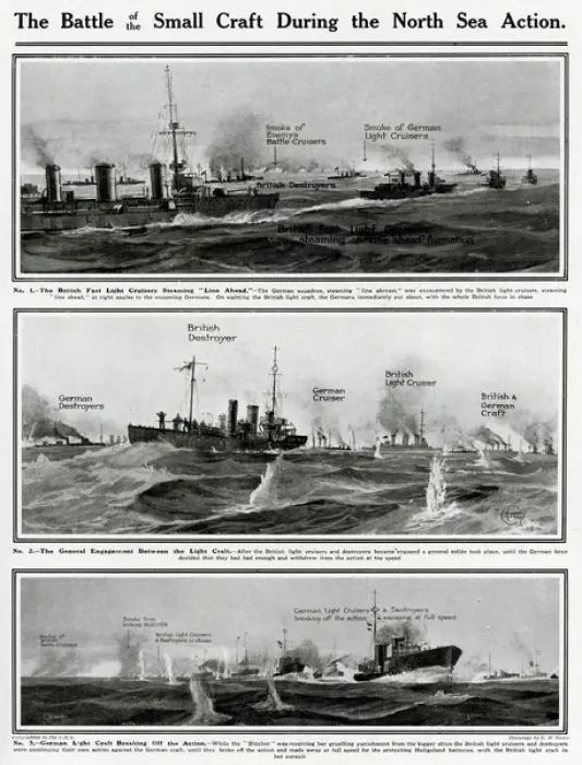 Framed Print : Small craft in North Sea action by G. H. Davis Framed Print : Small craft in North Sea action by G. H. Davis