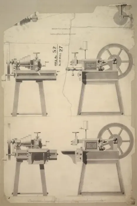 Framed Print : Small lever planing machine Framed Print : Small lever planing machine