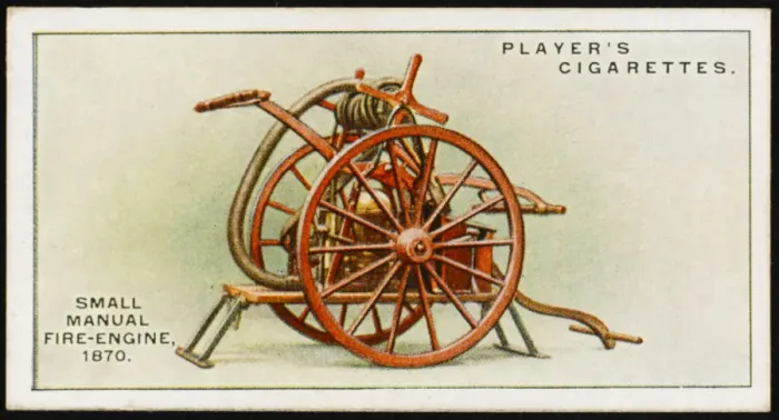 Framed Print : Small Manual Engine / 1870 Framed Print : Small Manual Engine / 1870