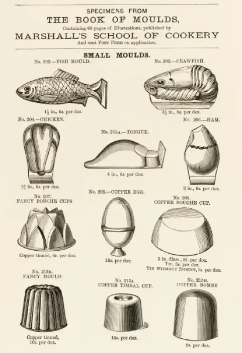 Framed Print : Small Moulds - 1 Framed Print : Small Moulds - 1