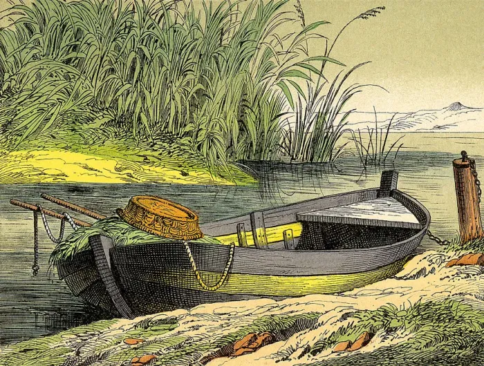 Framed Print : Small Rowboat Date: 1880 Framed Print : Small Rowboat Date: 1880