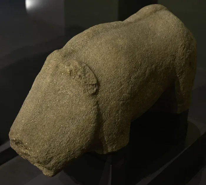 Framed Print : Small statue of a boar. Ca. the 1st and 2nd centuries Framed Print : Small statue of a boar. Ca. the 1st and 2nd centuries