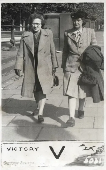 Framed Print : Two Smart ladies - Candid Street Walking photograph Framed Print : Two Smart ladies - Candid Street Walking photograph