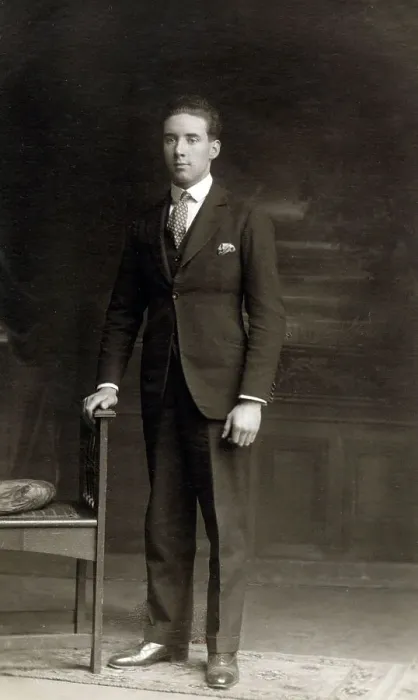 Framed Print : Smart young man posing for a Studio photograph Framed Print : Smart young man posing for a Studio photograph