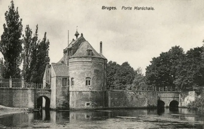 Framed Print : Smedenport City Gate, Bruges, Belgium Framed Print : Smedenport City Gate, Bruges, Belgium