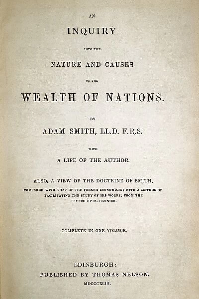 SMITH, Adam (1723-1790)