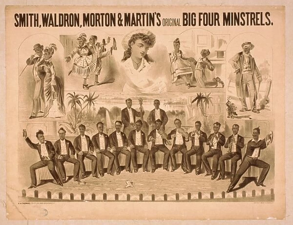 Smith, Waldron, Morton & Martins Original Big Four Minstrel