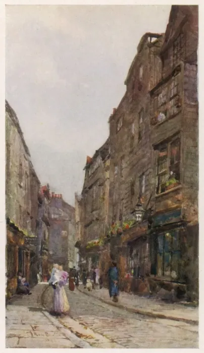 Framed Print : Smithfield / Cloth Alley Framed Print : Smithfield / Cloth Alley