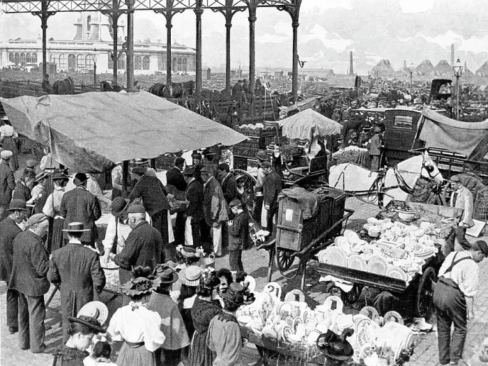 Framed Print : Smithfield Market, Manchester Framed Print : Smithfield Market, Manchester