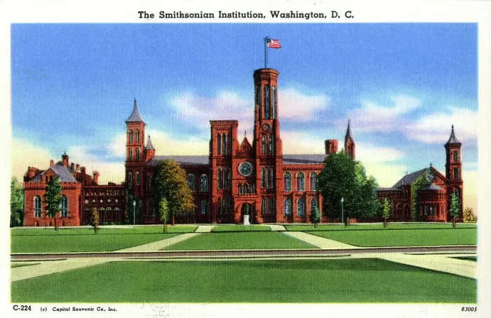 Framed Print : The Smithsonian Institution, Washington DC, USA Framed Print : The Smithsonian Institution, Washington DC, USA