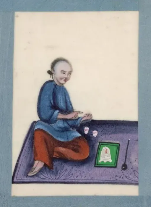 Framed Print : Smoker Calculating ? Framed Print : Smoker Calculating ?