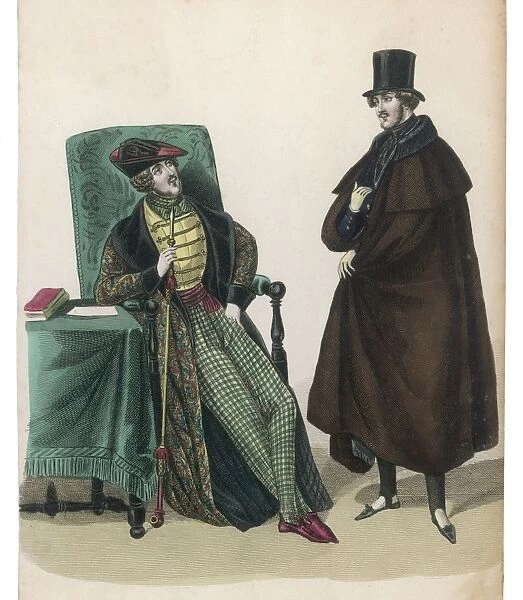 Smoking Fashions 1836