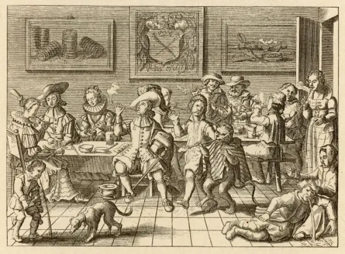 Framed Print : Smoking / Pipes / Holland Framed Print : Smoking / Pipes / Holland