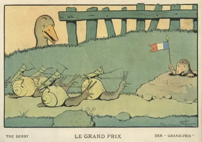Framed Print : Snail and grasshoppers racing, Les Images en Musique Framed Print : Snail and grasshoppers racing, Les Images en Musique